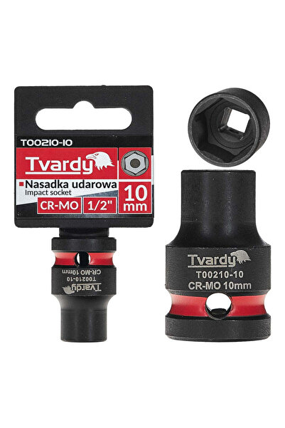 Tvardy Impact Socket Wrench 1/2" in 6 points, 10 mm, T00210-10