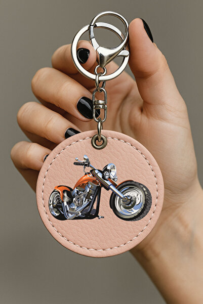 Cekuonline White Stitched Auto Vehicle / Car - Motor Leather Patterned Pink K...