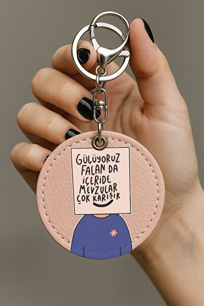 Cekuonline White Stitched Auto Vehicle / Car - Motor Leather Patterned Pink K...