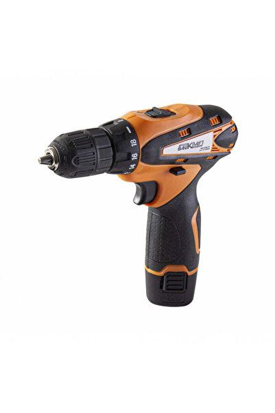 Baukraft Cordless Drill 12V x 1.5 Ah Li-Ion, 2 Speeds, 030604