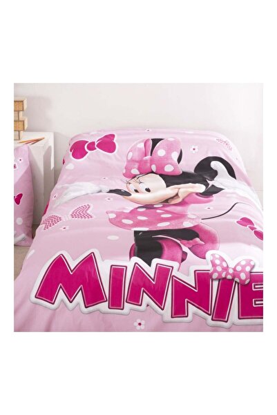 Minnie Mouse Bedding set, 100% cotton, 2 pieces, 140x200 cm, 65x65 cm, multicolor, Happy, Minnie Mouse