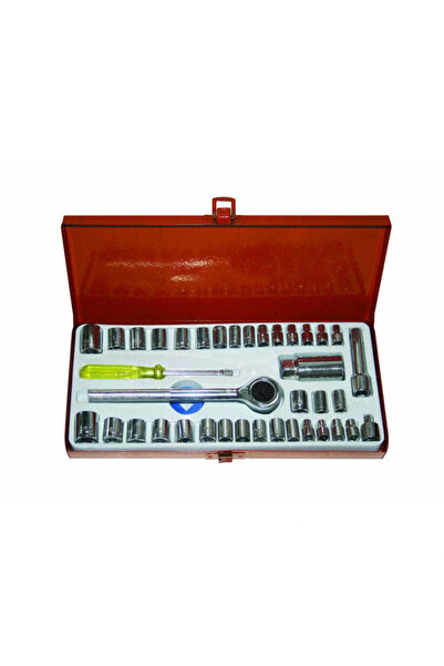 Gadget Set of Socket Wrenches 1/4", 3/8" 4-16MM, 40 Pieces