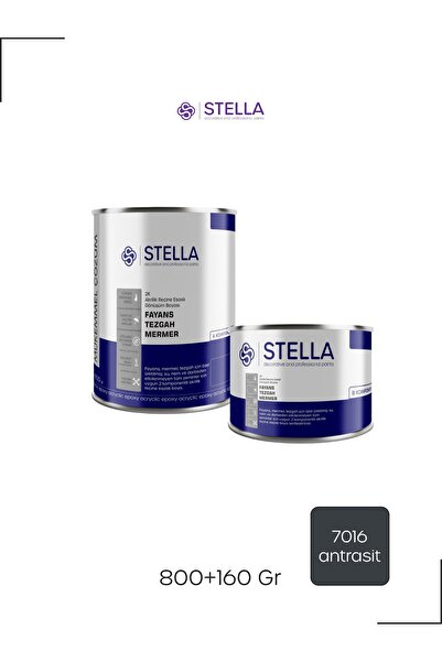 Stella Fayans mermer tezgah boyası 2K - astar ve vernik gerektirmez
