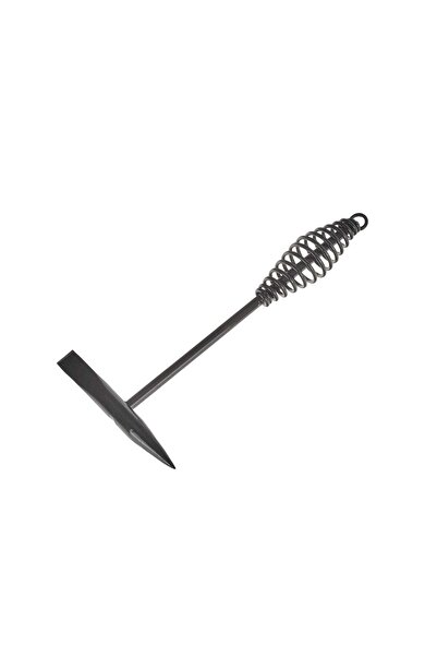 GEKO Ciocan pentru îndepărtarea zgurii de sudură cu mâner amortizor, 300 g, G...