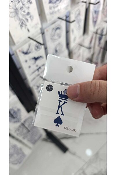 TattooLiva 1 Ay Kalıcı Geçici Dövme - Suya Dayanıklı | 5x5 cm Minimal Boy