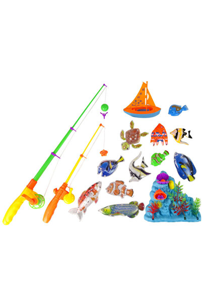 LEAN Joc de pescuit, 11 elemente, 13075