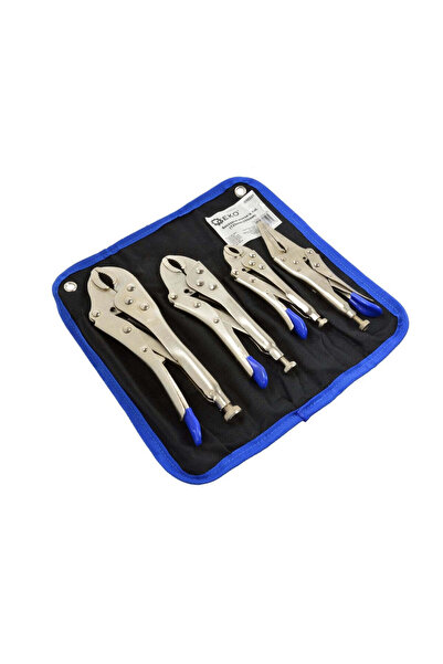 GEKO Set de clesti de fixare morse 4 elemente, 125-250 mm