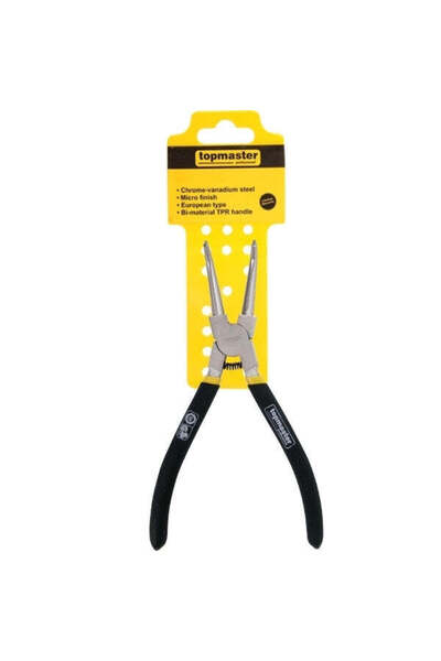 Topmaster Clește pentru inele de fixare cu nas curbat intern, 212916