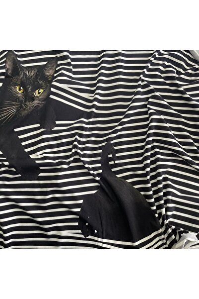 Kaf Kumaş cu imprimeu Bumbac bumbac moale Tesatura din tricot simplu |   Țesă...