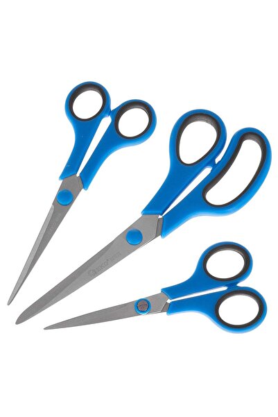 GEKO Universal Scissors Set, 140 / 170 / 210 mm, 3 pieces, G01570