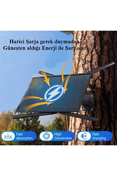 newnet 20100mAh Güneş Enerjili Solar Sim Kartlı 4g Modem / Router Sim Kart Tak Wifi Modem Olarak Kullan