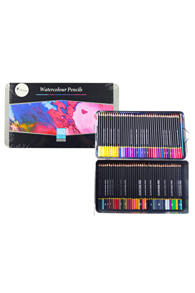 LEAN Set creioane colorate solubile in apa, 160 culori