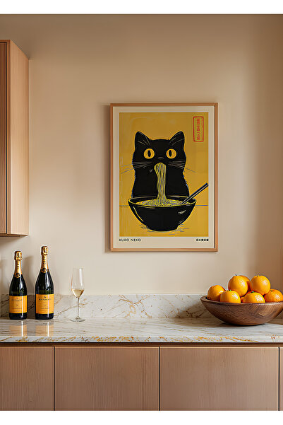 woodhomeworks Tek Parça Salon Ofis Dekor Tablo Vrynt