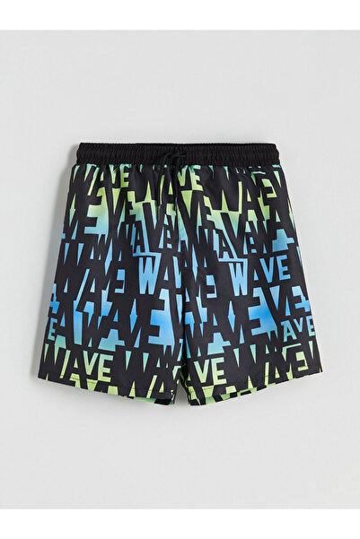 LC Waikiki Pantaloni scurti de baie pentru băieți, cu uscare rapidă, cu prote...