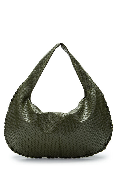 Kukura Casual Knitted Detail Lauren Women's Shoulder Bag Khaki