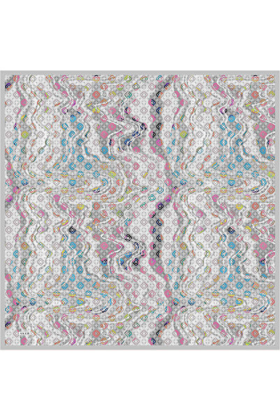 Aker Silk Crepe Satin Scarf