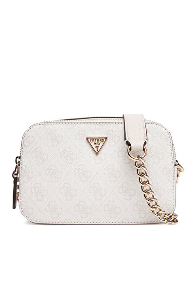 Guess Γυναικεία Τσάντα Χειρός Λευκή HWBG9672140