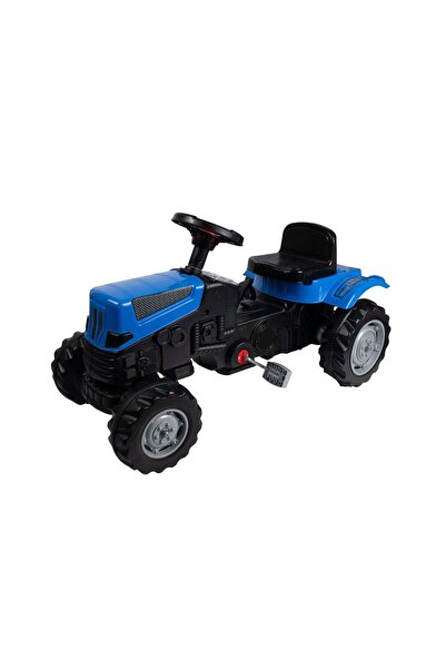 MalPlay Tractor cu pedale XXL, albastru,