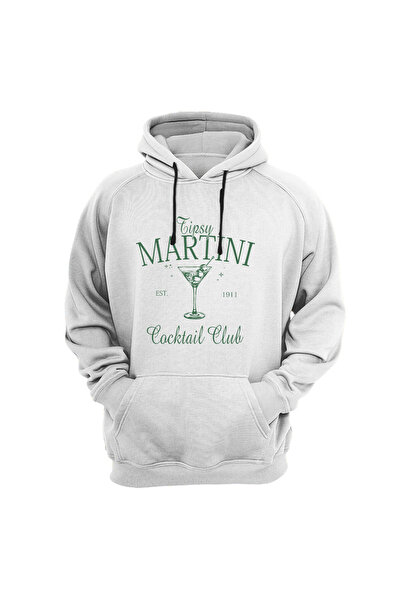 WİDİ سترة تيبيسي مارتيني كوكتيل كلوب بتصميم مطبوع من Old Money Y2k مكونة من 3...