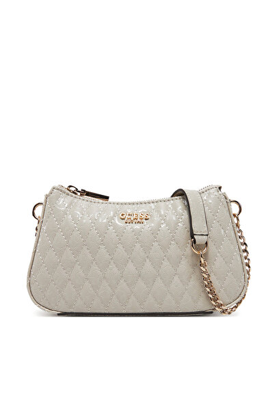 Guess Γυναικεία Τσάντα Χειρός Εκρού HWGG9626720