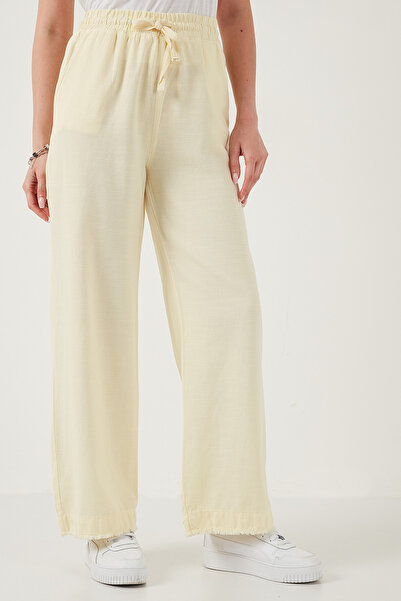 Lela Cotton Relaxed Fit High Waist Wide Leg Pants Pants 668Yp5275