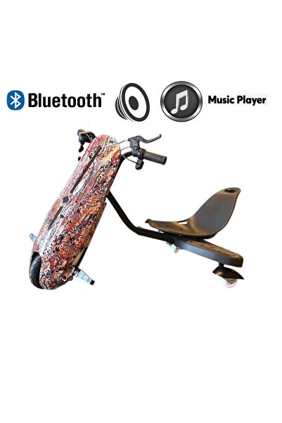 CityMate Drift Car Elektrikli Kaykay Hoverboard Bluetooth Hoparlörlü - Işıklı