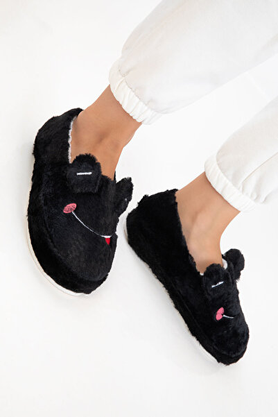 SOHO Black Women's House Slippers 20878