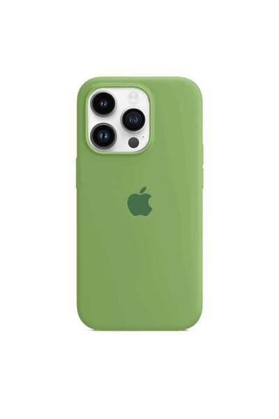 Apple Husa Silicon pentru iPhone 15 Pro Max, Green