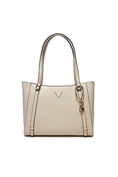 Guess Γυναικεία Τσάντα Χειρός Εκρού HWVG9493230