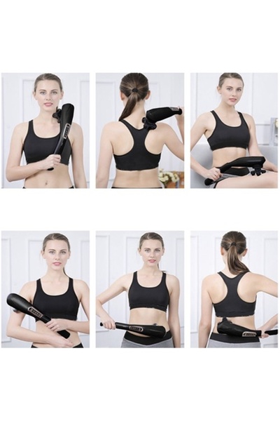 KESNUP Aparat de masaj profesional, putere 24 W, afișaj LCD, negru