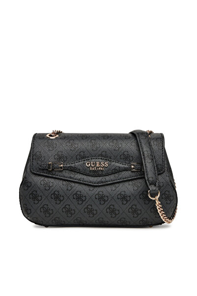 Guess Γυναικεία Τσάντα Χειρός Μαύρη HWSG9652210