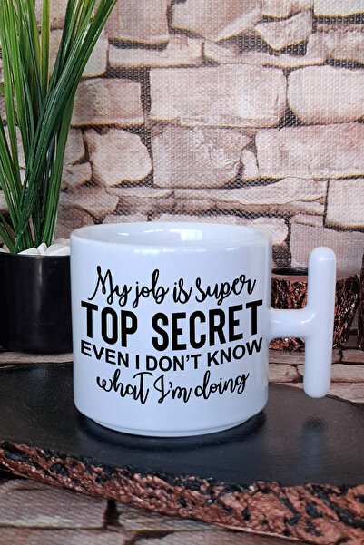 giftkonsept My Job Is Top Secret, I Don'T Know What I'M Doing Gift Printed t ...