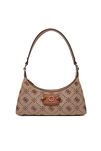 Guess Γυναικεία Τσάντα Χειρός Μπεζ HWJP9654170