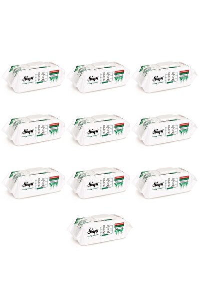 Sleepy Easy Clean Beyaz Sabun Katkılı Yüzey Temizlik Havlusu - 100'lü 10 Paket