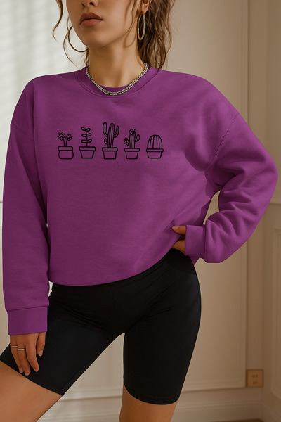 BENROMA Печатана суитшърт с качулка