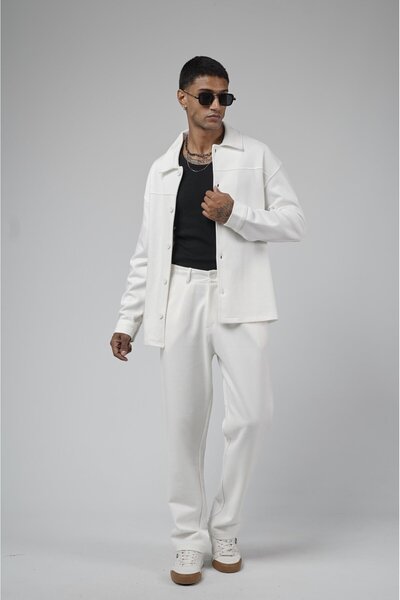 king brich Oversize Fit Men's Shirt Pants Bottom Top Set