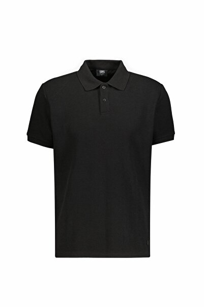 Loft Erkek Siyah Lf 2037103 Light Beige M Ptk Polo Tişört LF2037103-Black