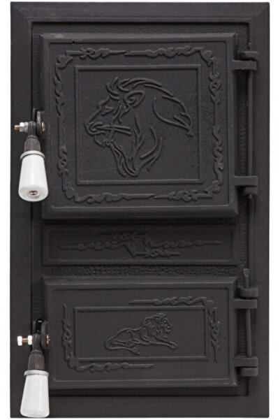 Evotools Leo Monobloc Stove Door - Door height 475 mm Door width 295 mm