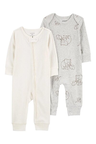 Carter's Bebek Uzun Kollu Tulum Set 2'li Paket
