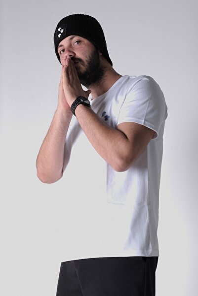 Tsc House Beanie unisex brodata Foot Steps