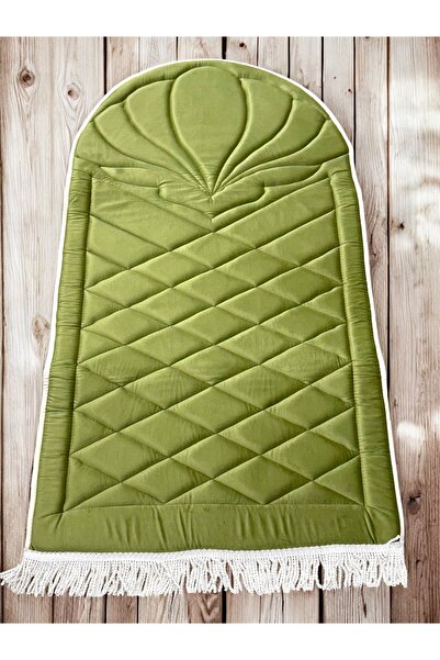 AYHANHOME Luxury Orthopedic Knee Pain-Free Sponge Gift Dowry Twist Prayer Rug with Fringed Bag