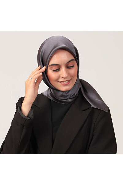 ipekistanbul Βραδινό Φόρεμα Κασκόλ - Καπνιστό