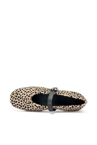 Frau Women's / Girls' Ballet Flats 69E3 Ballerinas Leopard