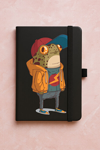 Cekuonline Promotional Undated Premium Thermo Notebook Patterned 192 Sheets - Calmfrog