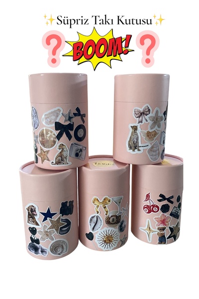 Butik Süpriz Takı Kutusu | Takı Kavanozu ( Orta Boy)