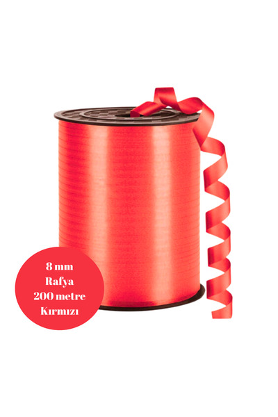 BatıDoğu Рафія 8 мм 200 метрів Червона