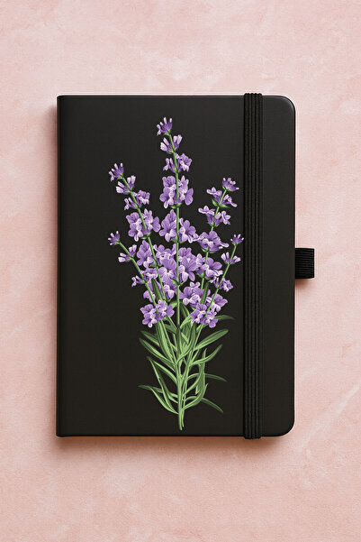 Cekuonline دفتر ملاحظات حراري فاخر غير مؤرخ للترويج، 192 ورقة - لون لافندر