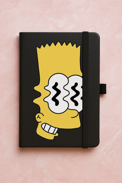 Cekuonline Promotional Undated Premium Thermo Notebook Patterned 192 Sheets - Bartttt