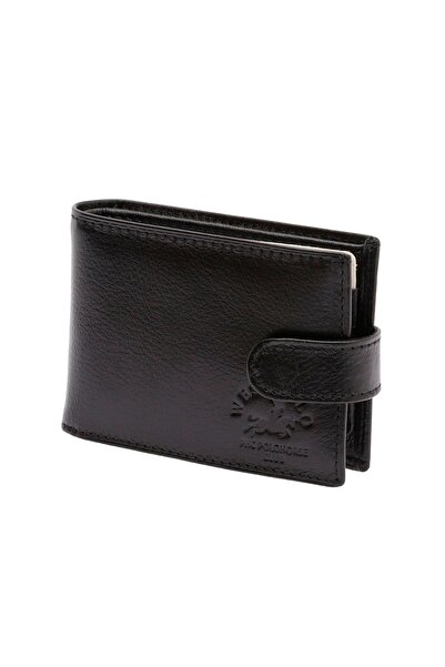 Çanta Trend West Polo Genuine Leather Unisex Small Wallet Card Holder with Plenty of Cards