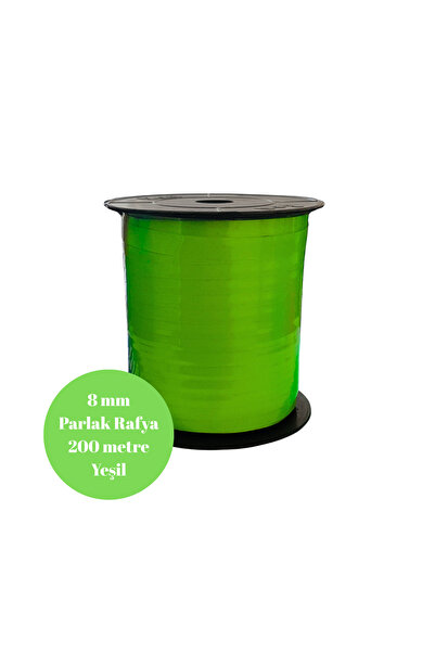 BatıDoğu Рафія 8 мм 200 метрів Яскраво-зелена